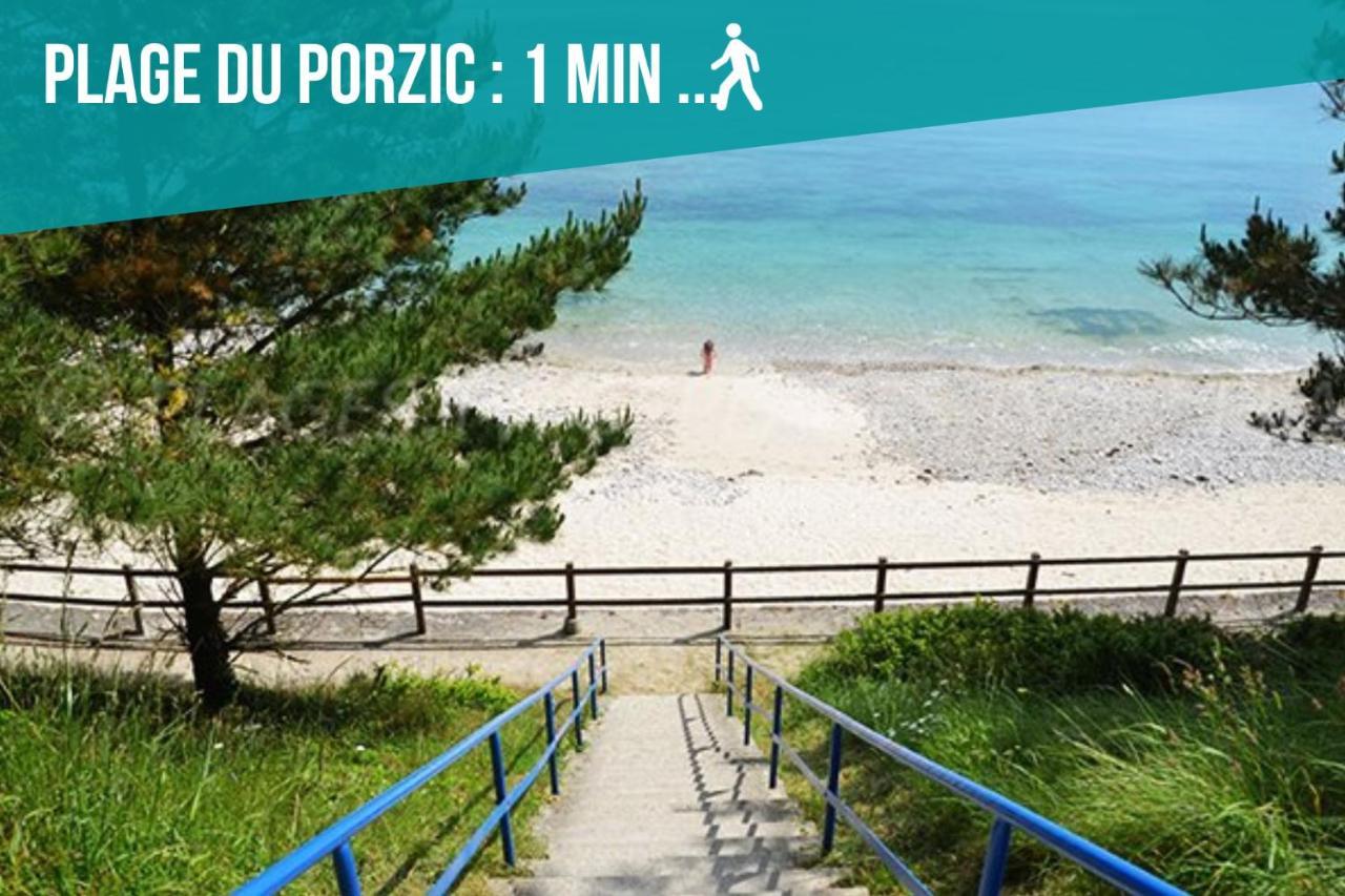 Ty Cedre Villa Crozon Exteriör bild